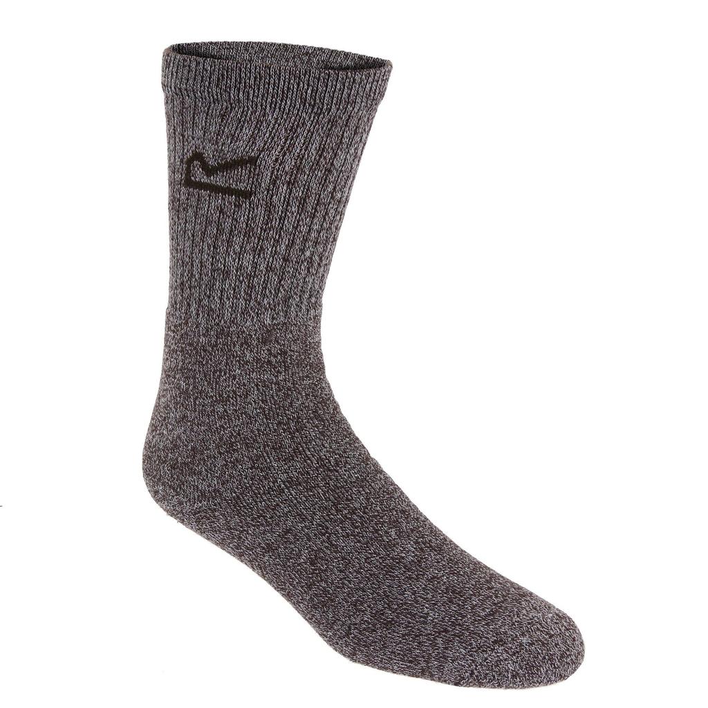 Regatta Great Outdoors Mens Cotton Rich Casual Socks (Pack Of 3)
