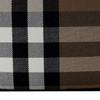 Burberry Проверьте застежку-молнию Кожаная сумка для камеры Женская сумка через плечо Коричневый Черный 80850801