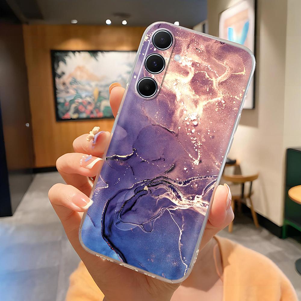 6.7" Для Samsung A36 SM-A366E Чехол Расписной Узор Мягкий Прозрачный Силикон ТПУ Чехол на Для Samsung Galaxy A36 5G A366 Чехлы Fundas