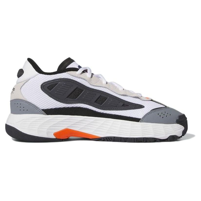 adidas Кроссовки унисекс Niteball 3 White Carbon Solar Red, обувь белого цвета, черный IE1126