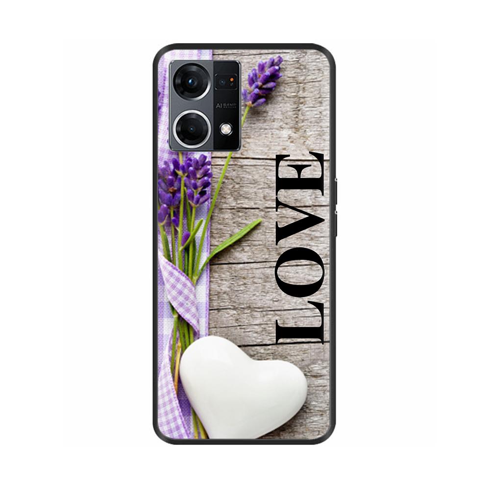 For Oppo F21 Pro CaseTPU Bumper Soft Silicone Bumper Back Phone Cases for OPPO F21 Pro Reno 7 Reno7 4G Case Cover Fundas Coque