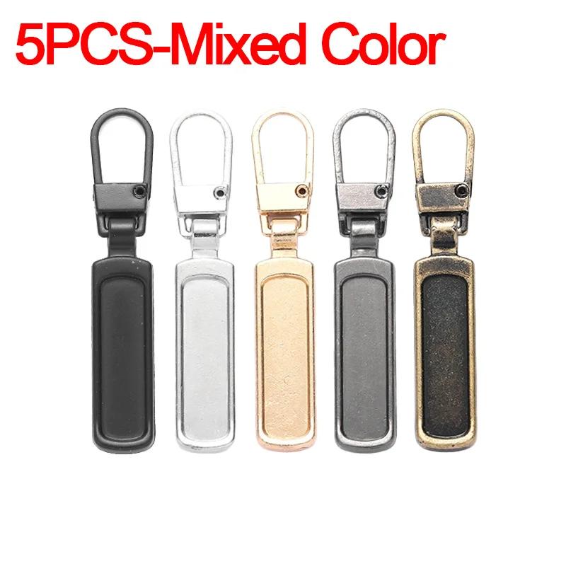 Съемный пулкер для молнии, универсальный сменный язычок, головка, слайдер, набор для ремонта чемоданов, сумок, одежды, рукоделия, шитья