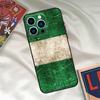 Nigerian flag Phone Case For iPhone 16 15 14 12 11 13 17 Pro Max 15 16 Plus 13 Mini 16e 17 Air Funda Cover