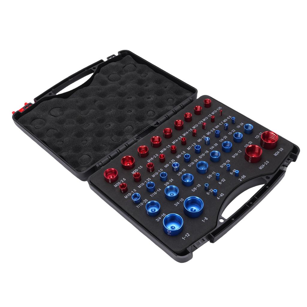 Набор резьбовых калибров для проверки резьбы, имперский и метрический, для механических работ и домашних проектов