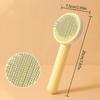 New Cat Brush Pet Comb Self Cleaning Slicker Brush Remove Hair Grooming Brush Pet Dematting Comb Beauty Slicker Dog Comb Cepillo