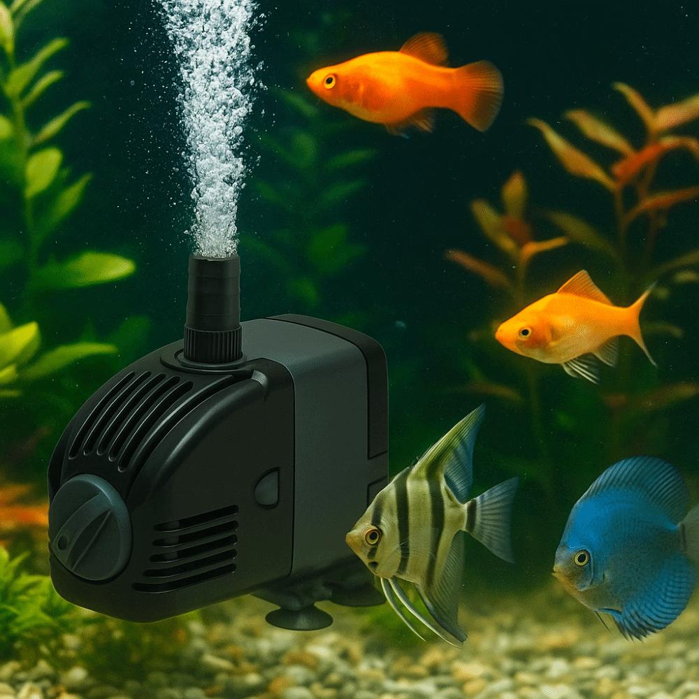 Ultra-Quiet Aquarium Water Pumps Submersible Water Fountain Pump Filter Pump  Indoor Fountains