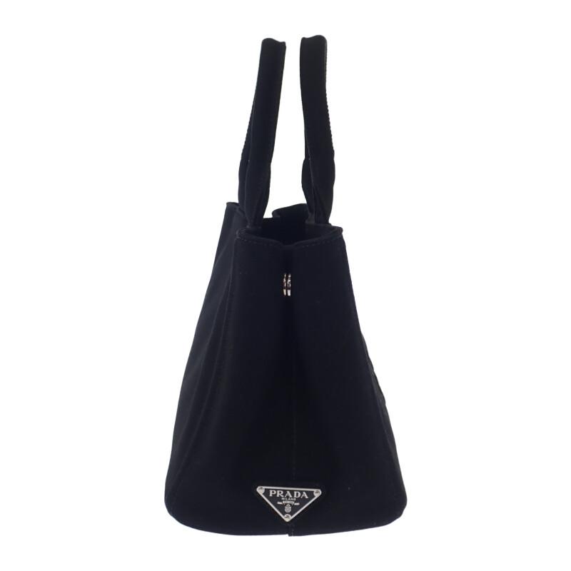 Prada 1BG439 2WAY Bag Black Canvas Women