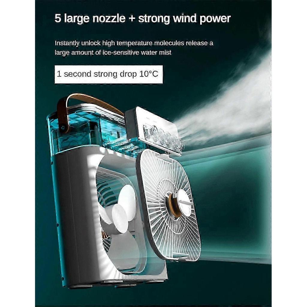 household air conditioner fan portable with humidifier