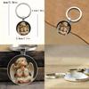Small Angel Keyring With Time Gem Jewelry Silver Zinc Alloy For Special Occasions