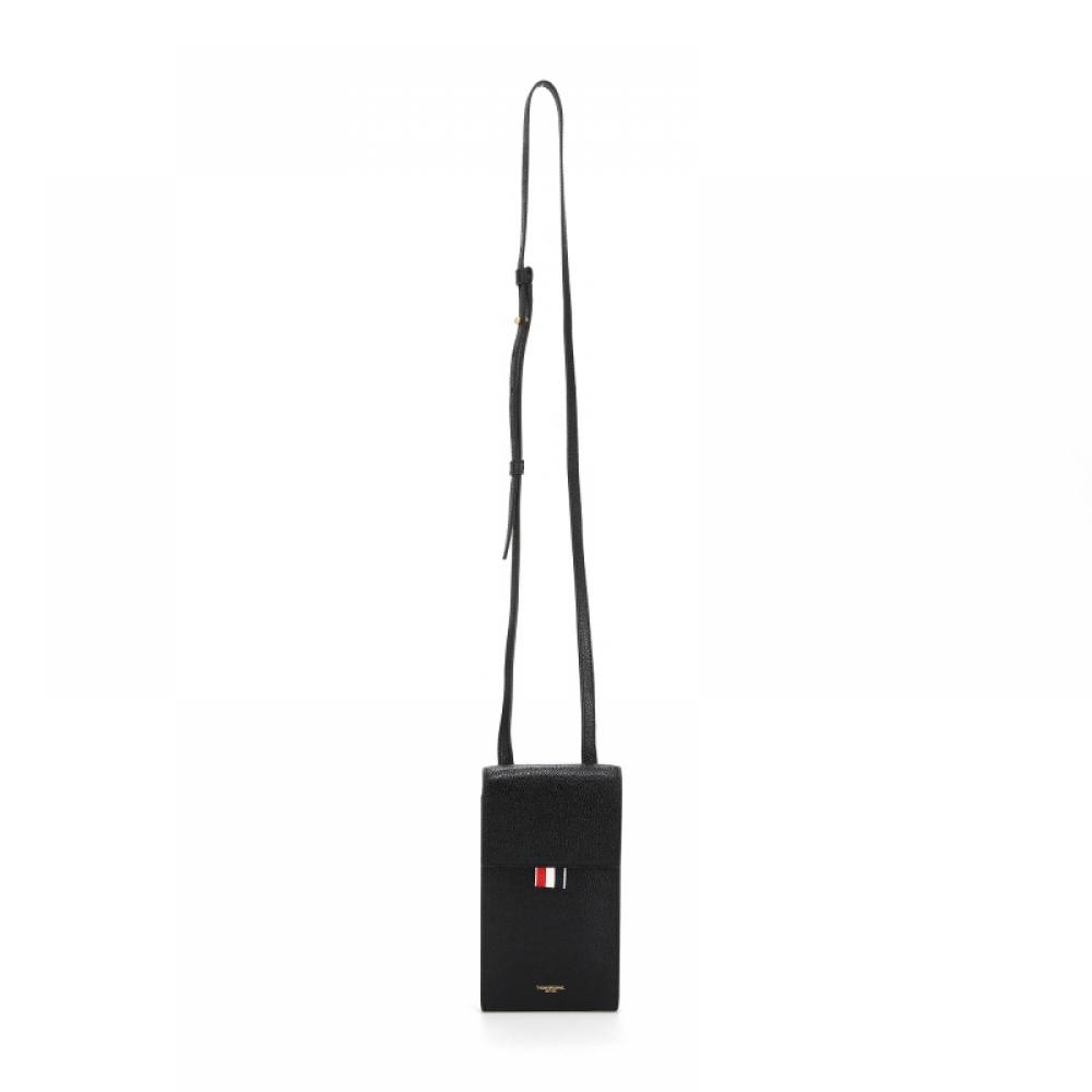 Tom Brown Mac113a 00198 001 Текстура под кожу Три линии Язычок Держатель для телефона Сумка через плечо