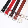 Peach Heart Buckle Belt Trend Wild Love Buckle Fashion Ladies Belt Love Pendant Decorative Trousers