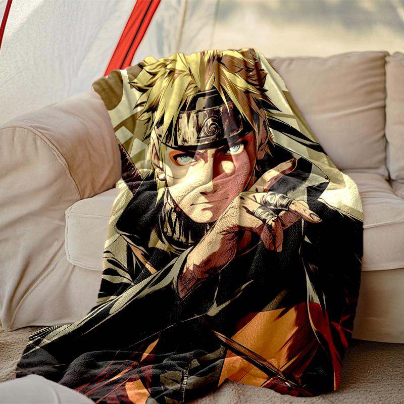 1pc naruto Blanket, Cozy Printed Throw Blanket, A Heartfelt Gift for Your Family and Friends
