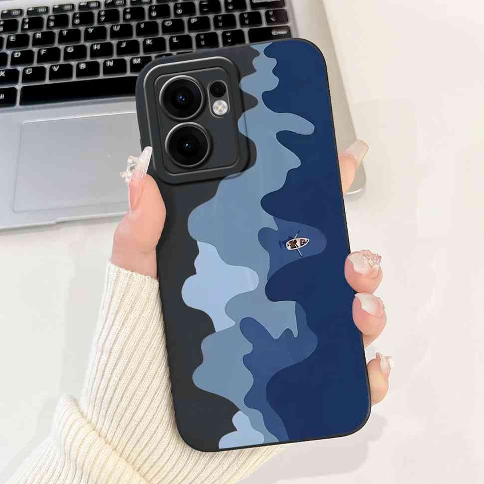 Для Oppo Reno 13F 5G Чехол Ударопрочный Прозрачный Силиконовый ТПУ Задняя Крышка Мягкий Корпус Для Oppo Reno13F Reno13 F 5G CPH2699 Fundas