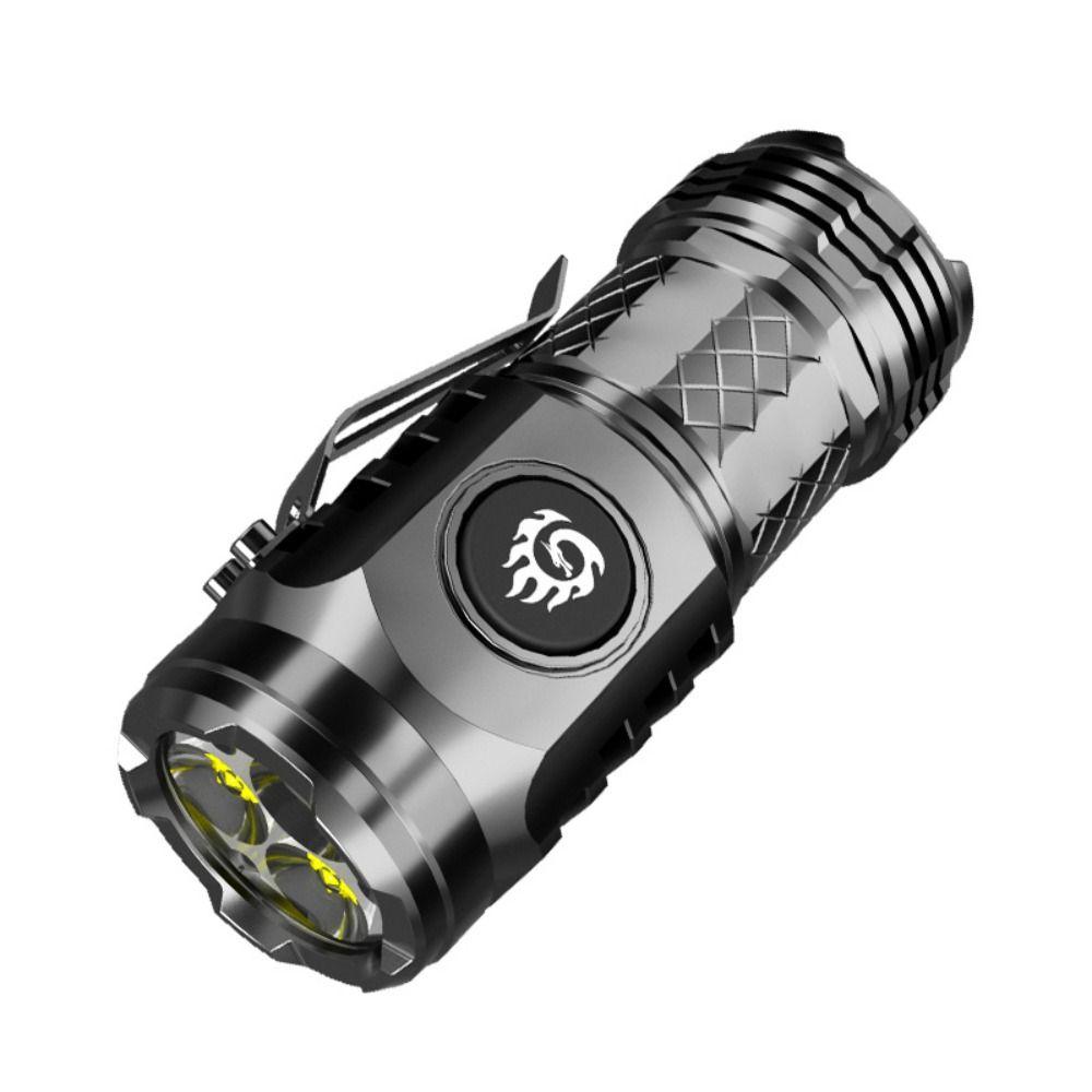 Super Bright LED Flashlight Waterproof Rechargeable Flashlight Handheld Flashlight Camping