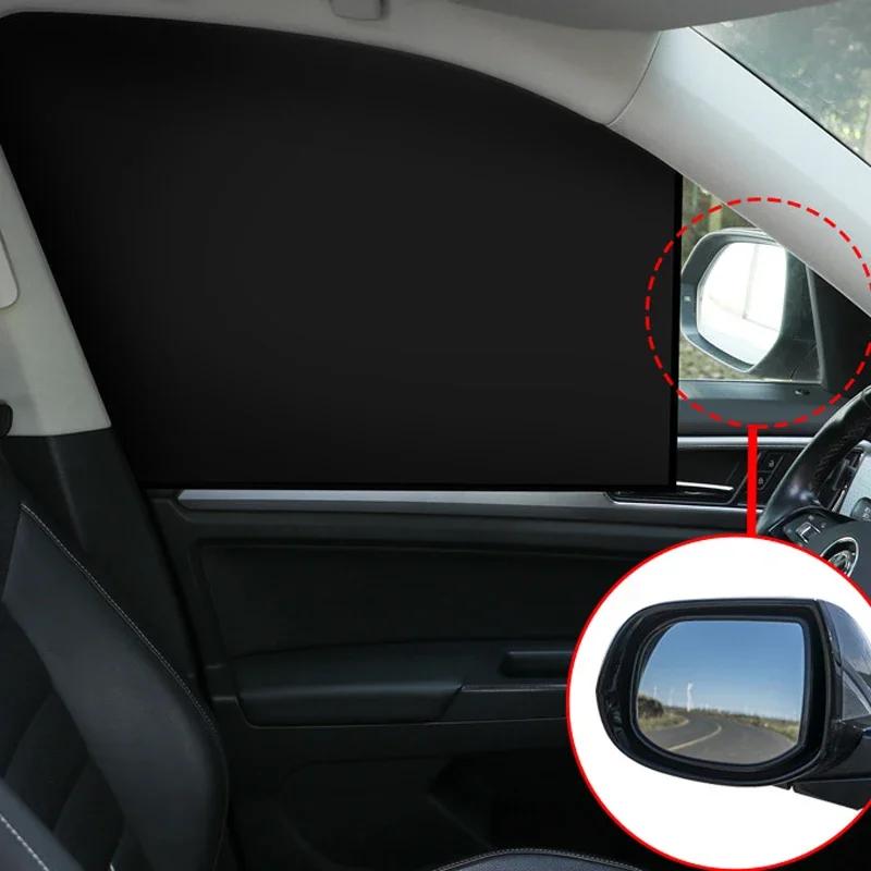 Car Magnetic Sunshade High Quality UV Protection Anti-direct Sun Cars Window Curtain Double Side Protector Auto Accessories