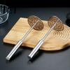 Premium Kitchenware for Cooking Stainless Steel Potato Masher, Wooden Handle Food Press Baby Sweet Puree Tool Puree, Manual Crusher, Kitchen