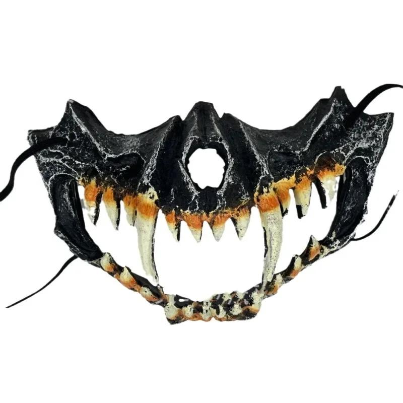 Cosplay Bat Mask Soft Bat Headdress Skeleton Mask Fancy Dress Scary Mask Masquerade Carnaval Party Dress Up Costume Props