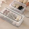 Pvc Shoes Storage Bag Dustproof Waterproof Transparent Clothes Storage Box Under The Bed Large Capacity Shoes Storage Rack
