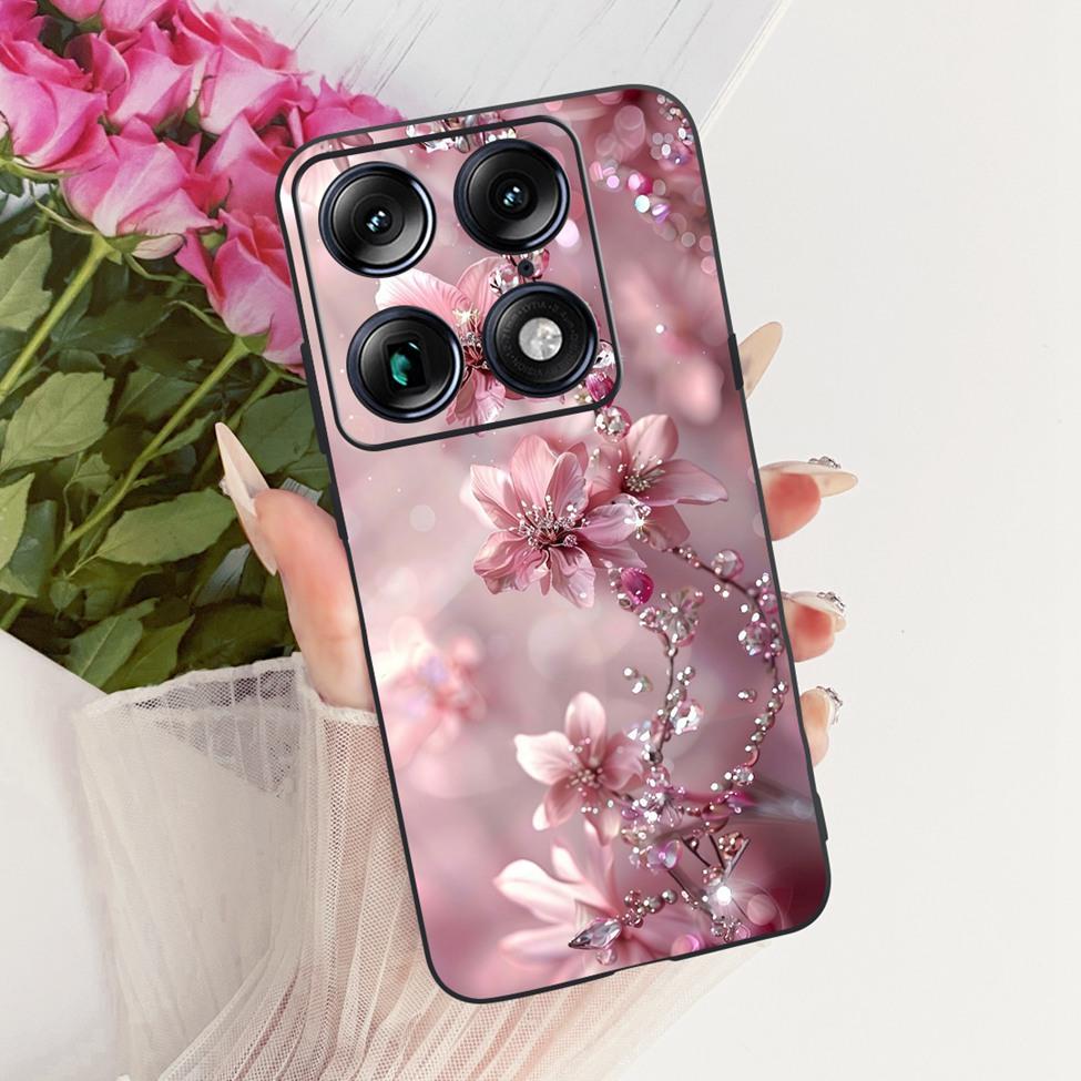 For Moto X70 Air Pro Case Cover Fashion Butterfly Cute Cat Cool Painted Soft Phone Casing For Motorola Moto X70 Air Pro