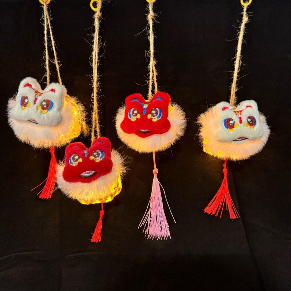 Готовый продукт Фонарь из бамбука «Дракон и Лев» Фонарь ручной работы на праздник середины осени Главная