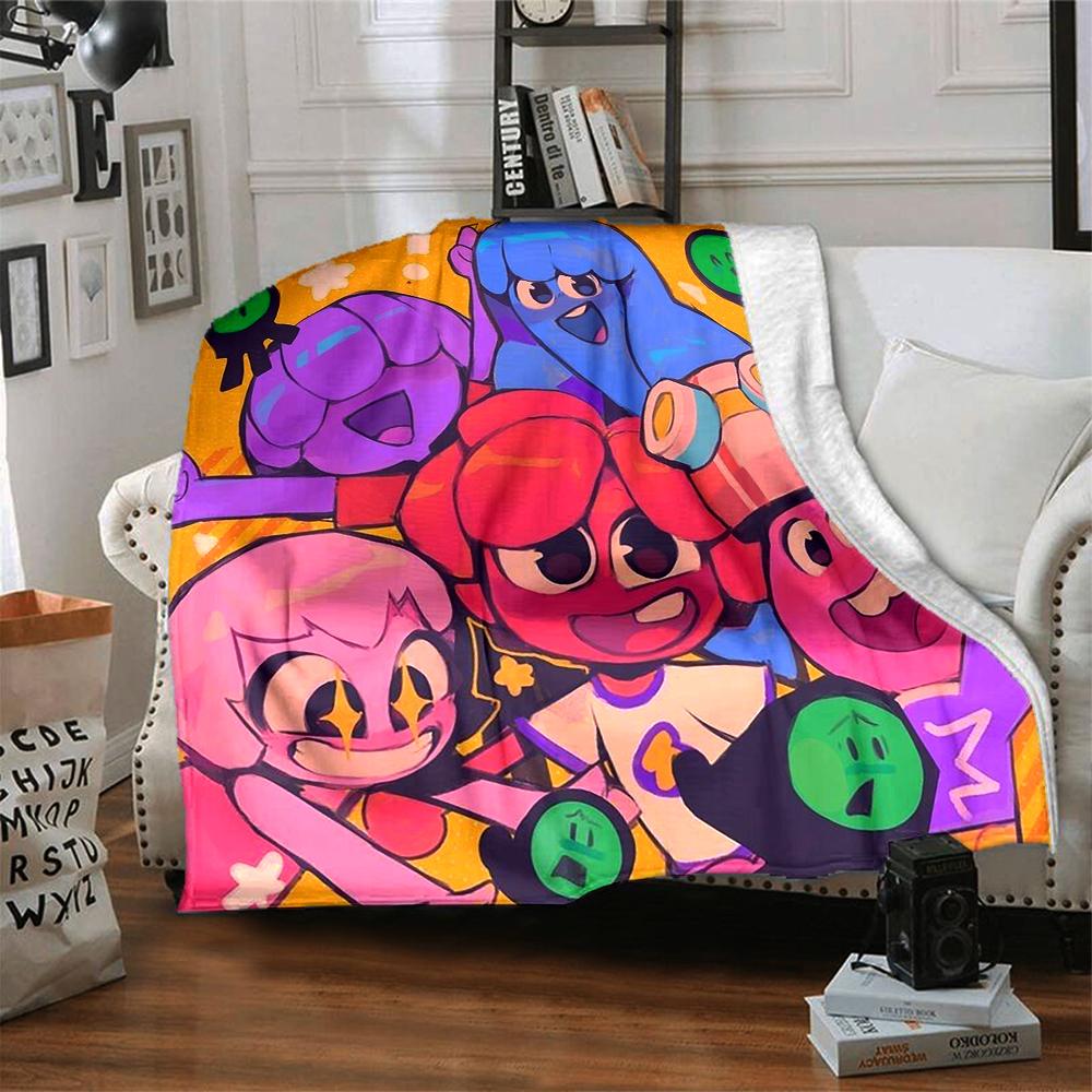 Jelly Jamm Theme Printed Blanket - Perfect for Couch, Bed, Travel & Outdoor Use | Machine Washable, Cozy & Durable.