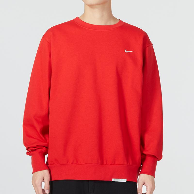 Nike Толстовки Мужские Красные С круглым вырезом Средние (унисекс) Толстовки DQ5821 657