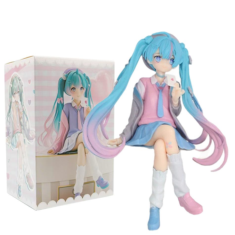 Аниме Хацунэ Мику Костюм Любви Куртка Каваи Фигурка Действия ПВХ Кукла Модель Игрушки ornament Украшение для Рабочего Стола Рождественский Подарок