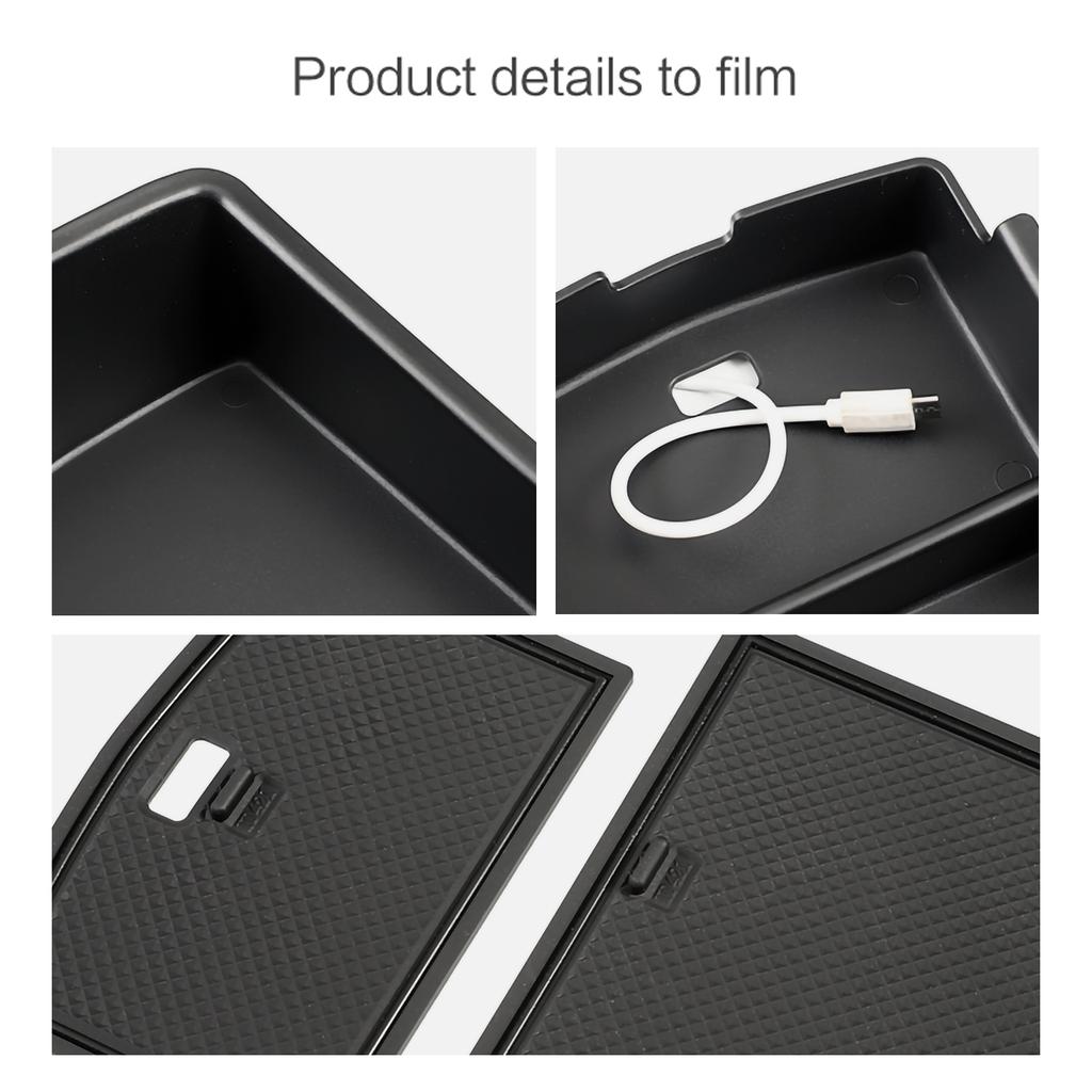 Для VW ID.6 ID6 X Crozz ID6X Центральный ящик для хранения в подлокотнике Центральная консоль Лоток Органайзер Аксессуары Уборка