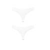 2Pcs/Lot Women Sexy Ice Silk Panties Low-waist No Trace Underwear Thong Female G String Breathable Lingerie Temptation Intimates