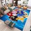 Ковер с аниме-персонажами S-Sonic для гостиной, домашнее украшение для дивана, большой коврик для пола для детских игр, коврик для йоги, большой ковер