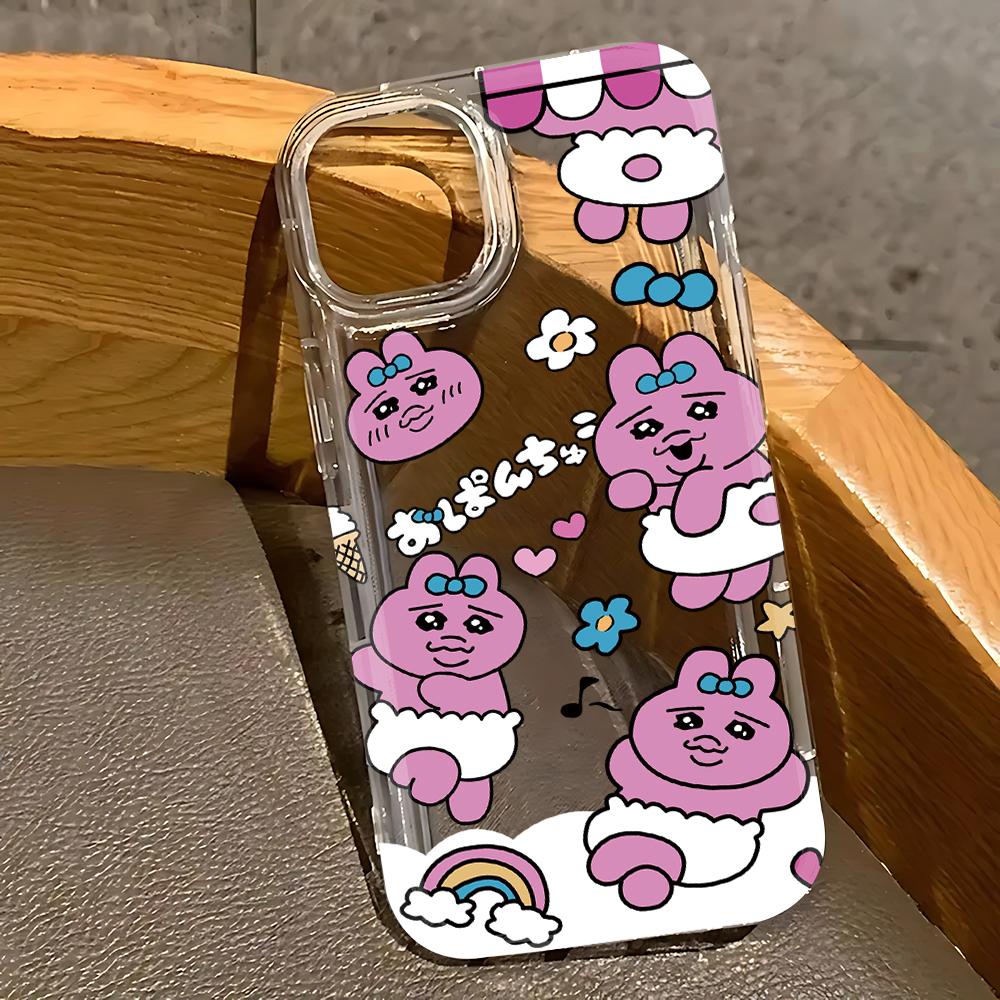 cartoon cute pink way abstract Phone Case for Xiaomi Redmi 12C 10 10C 9 9A 9C K40 Note 13 12 11 Pro Plus 4G 5G Clear Back Cover