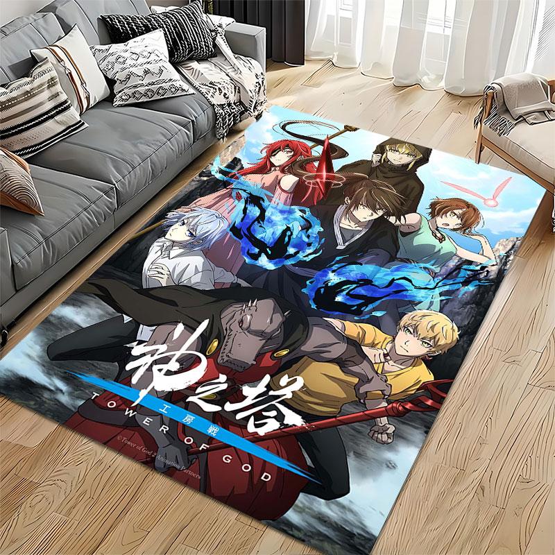 Tower of God Anime Design suitable as a non-slip mat for the living room or bedroom sofa