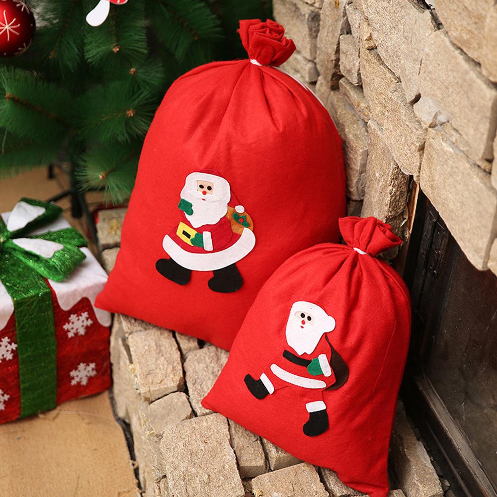Creative Party Supplies Kid Christmas Tree Candy Bag Christmas Bunch Bag Gift Bag Xmas Decoration