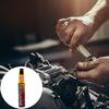 Ручка для ремонта автомобильных царапин, двусторонняя конструкция с щеткой с металлическим наконечником, легкая, портативная, легко наносится, средство для удаления царапин, ручка для подкраски краски