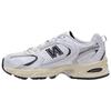 NB 530 Retro Comfortable Fabric Synthetic Leather Durable Breathable Low-Top Casual Running Shoes Unisex Sneaker White MR530WBV