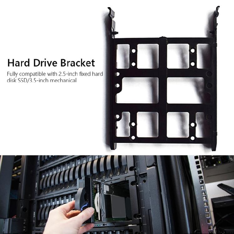 Стойка для HDD Выдвижная Направляющая Рейка Инструмент Корзина для Жесткого Диска 2.5 3.5 Кронштейн для SSD Накопителя