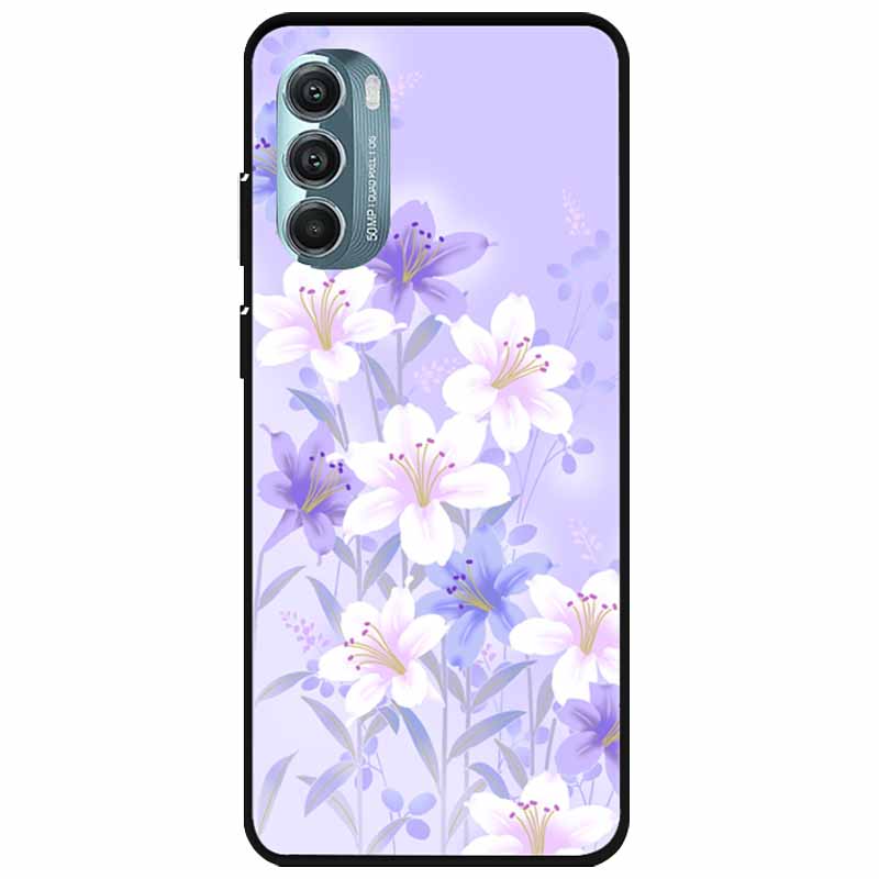For Moto Edge 2022 Case Silicone Luxury Cartoon TPU Bumper For Motorola Edge (2022) Soft Phone Cover Shell on for MotoEdge Dog