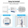 AVATTO WiFi Мини-умный выключатель 1/2/3/4 клавиши Модуль DIY-выключателей Двухстороннее управление Работает с Smart Tuya Alexa Alice Google Home