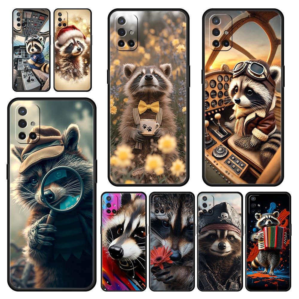 Чехол для телефона с енотом для Oneplus 13R 13 12R 11 10T 10R Nord N100 N200 N10 10 9 9R 9RT CE 3 2 Z Pro 5G Мягкий ТПУ Чехол Fundas Capas