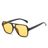 Big Frame Square Sunglasses UV400 Retro Eyewear Lightweight Pilot Sun Glasses  Outdoor
