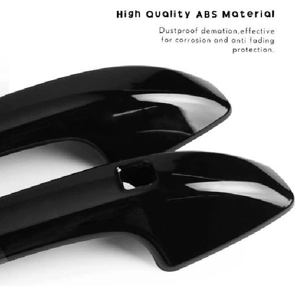 Chrome Carbon Fiber Car Door handle Cover Trim For Kia Forte K3 BD - GT