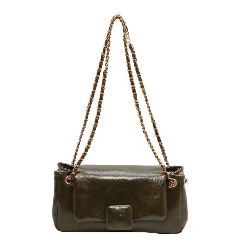 Дизайнерская сумка через плечо для женщин Весна/Лето Ретро Роскошная модная сумка на цепочке через плечо