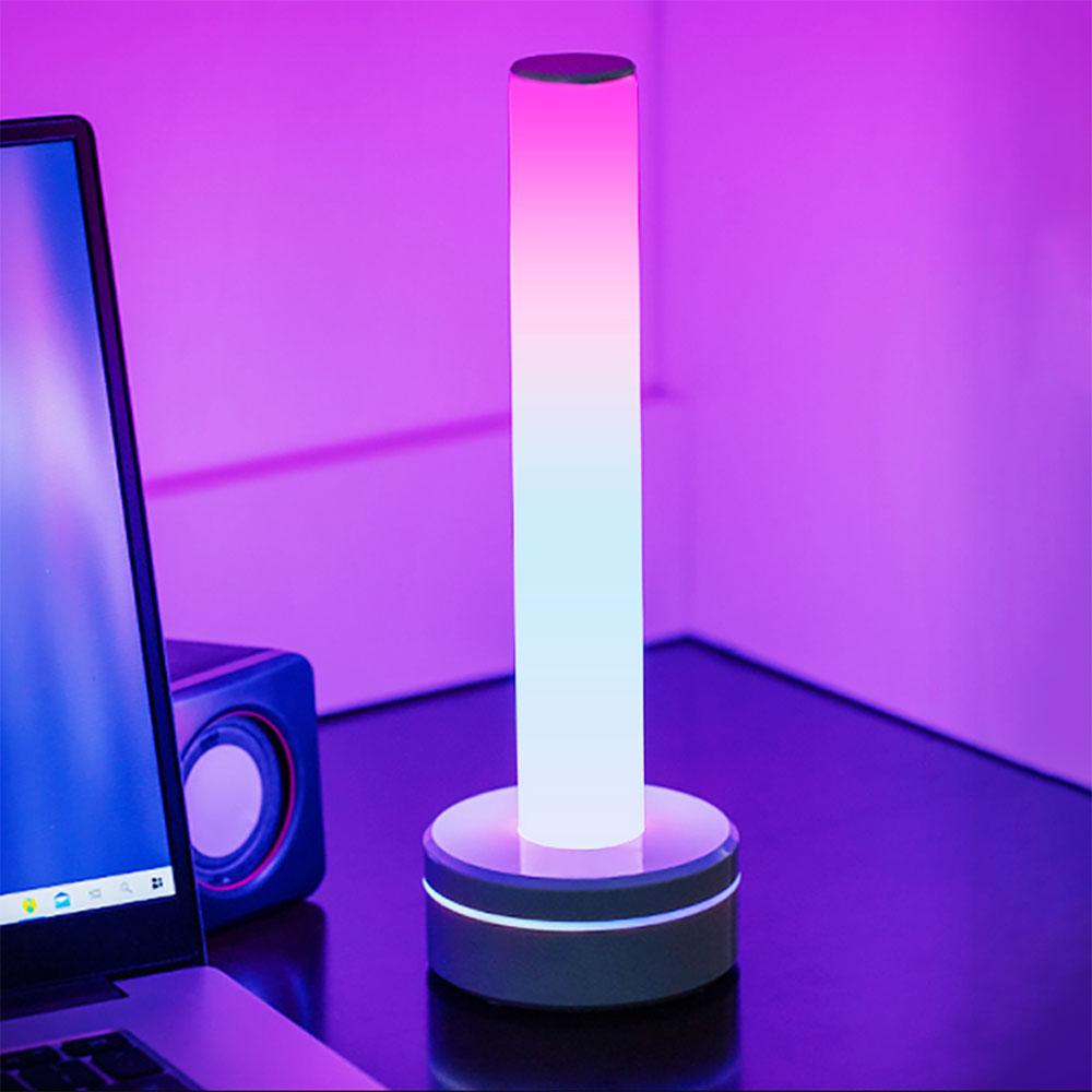Креативный атмосферный ночник USB, светодиодный индикатор ритма, RGB, фантазийный, для бара, комнаты для вечеринок, игровой комнаты, настольная лампа для декора