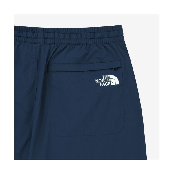The North Face Однотонные повседневные шорты с логотипом 3/4, средней посадки, мужские. Темно-синий NS6NR06K