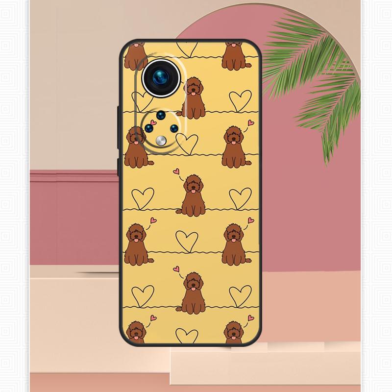 Brown Cockapoo Case For Honor Magic 5 6 7 8 Pro Honor X9c X9b X9a X8b X8a X8c 50 70 90 400 200 Lite Cover