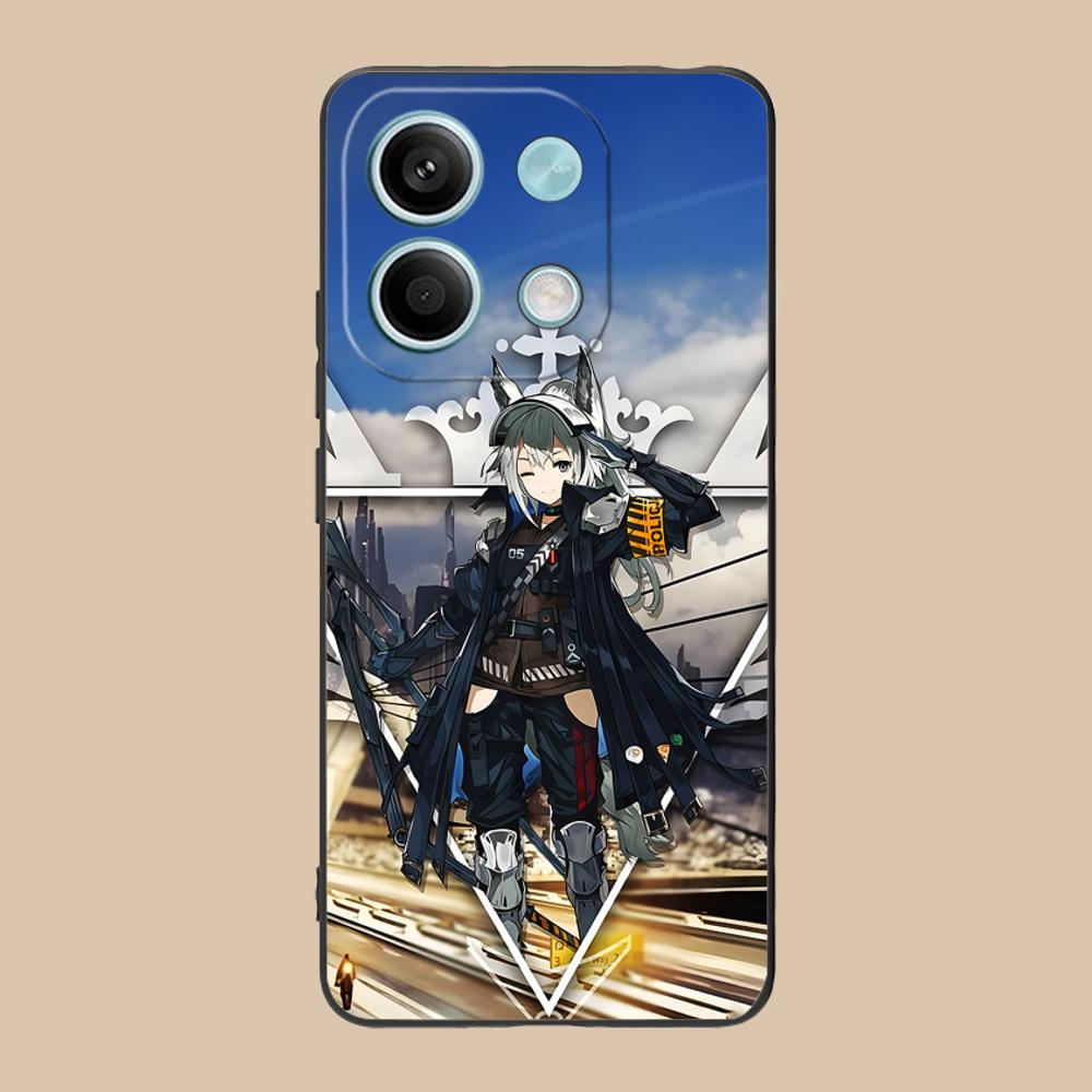 Arknights Grani Matte TPU Mobile Phone Case for POCO F8 F7 F6 F5 F4 F3 F2 Pro GT C75 C71 C65 C61 C40 Pro Ultra Colorful Cover