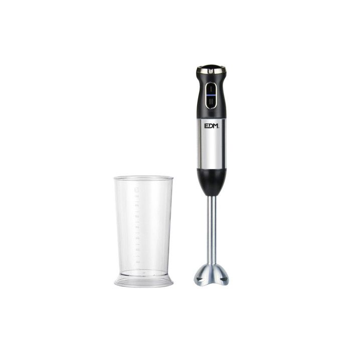 Погружной блендер - EDM - 600 Вт - Нержавеющая сталь - 0,7 л - Черный