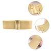 Female Wide Waist Belt Fashion Elastic Gold Waspie Belt Universal Waspie Dress Decorative Accessories Glitter Waistband