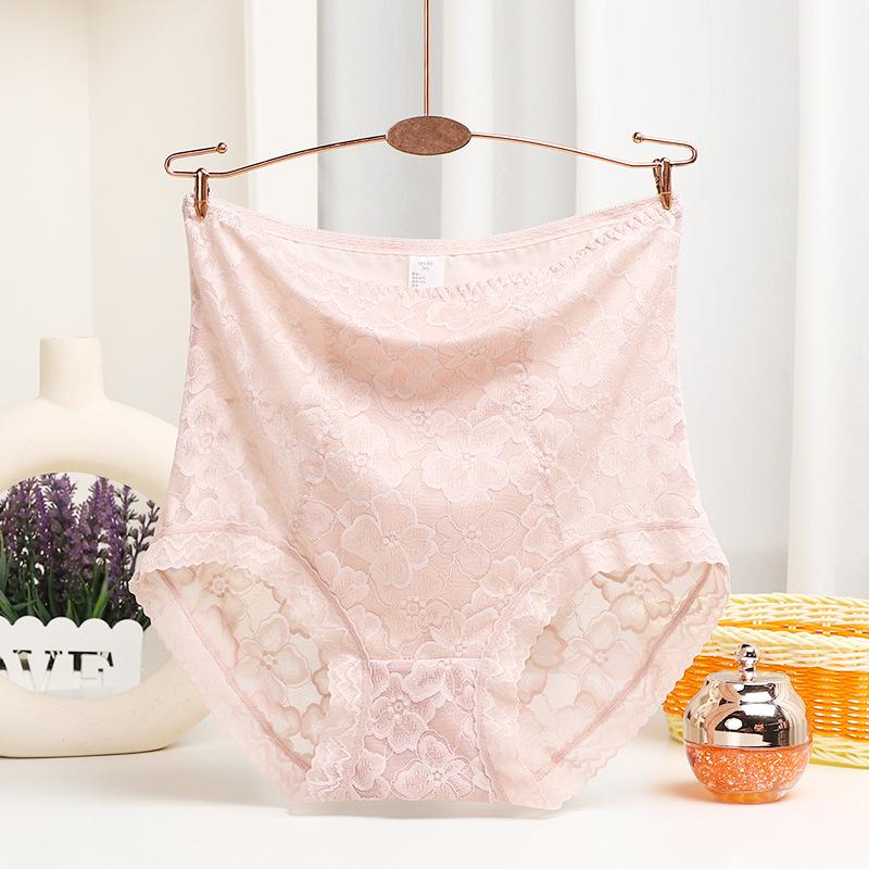 High Waisted Knickers Lace Underwear Friendly Underwear Soft Women's Triangle Women's Autumn Winter Panties