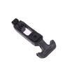 Rubber Hood Catch Flexible T-Handle Hasp Rubber Flexible Draw Latches With Brackets For Tool Box Vehicle Engine